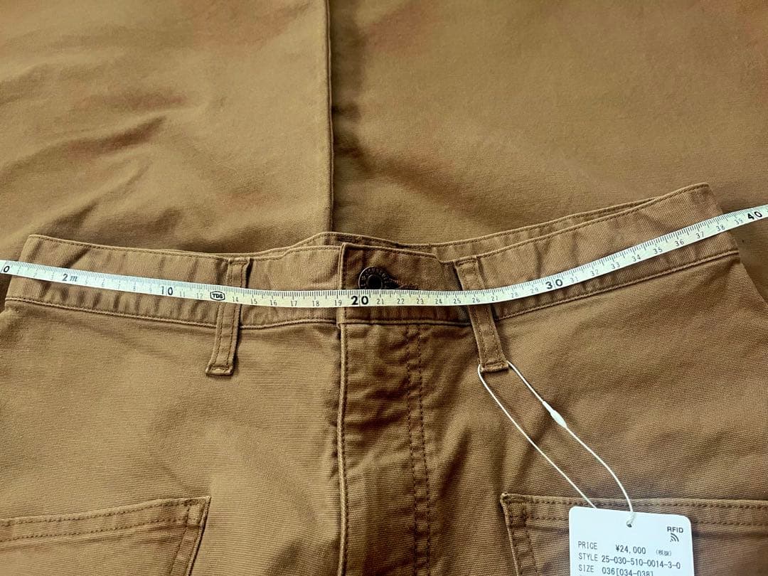 【新品】ドゥーズィエムクラス ジョンブル　ワークパンツ 36