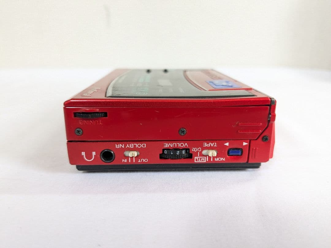 【ジャンク品】 ナショナル ポータブルカセットプレーヤー RX-SA200