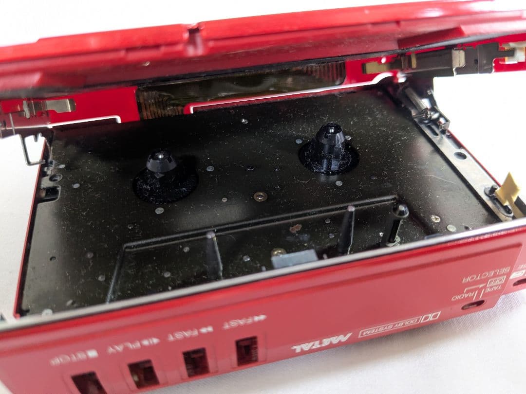 【ジャンク品】 ナショナル ポータブルカセットプレーヤー RX-SA200