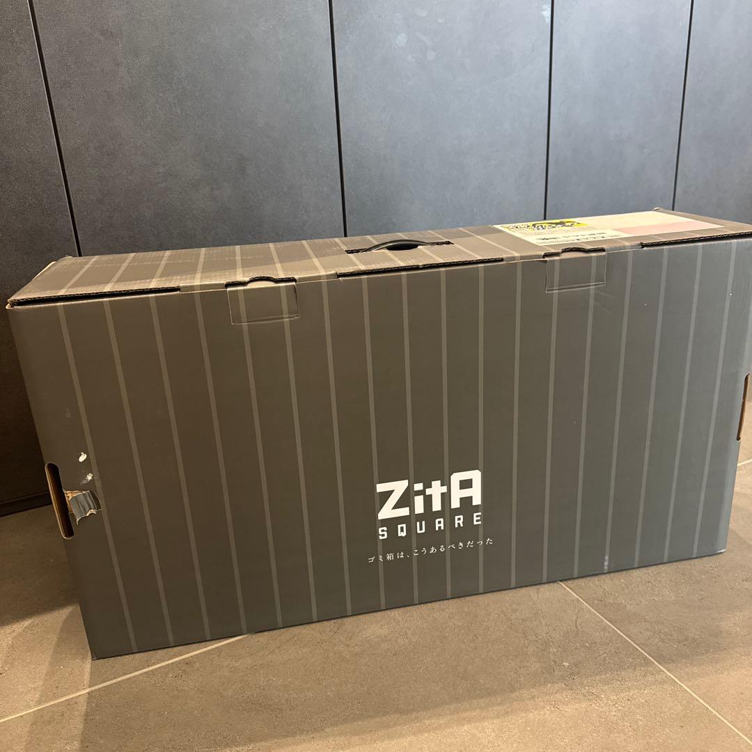 zita square ゴミ箱　消臭剤×2 キャスター付き　未開封　ブラック