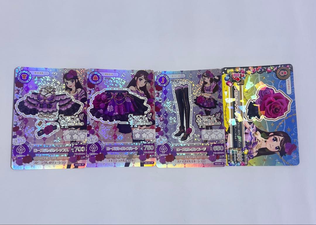 アイカツカード ローズボンボンコーデ セット