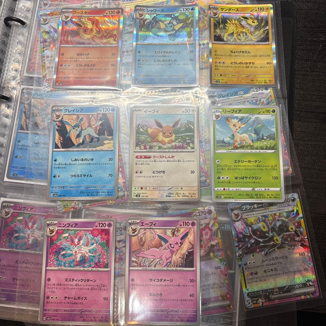 テラスタルフェス ブイズ モンボ コンプ セット rr ノーマル