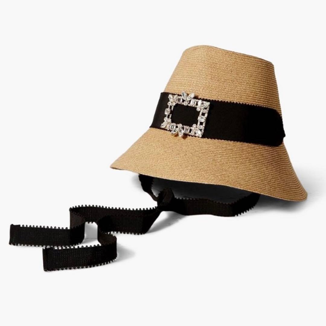 本日限定値下げ！新品未使用！ROGER VIVIER ラフィア ハット