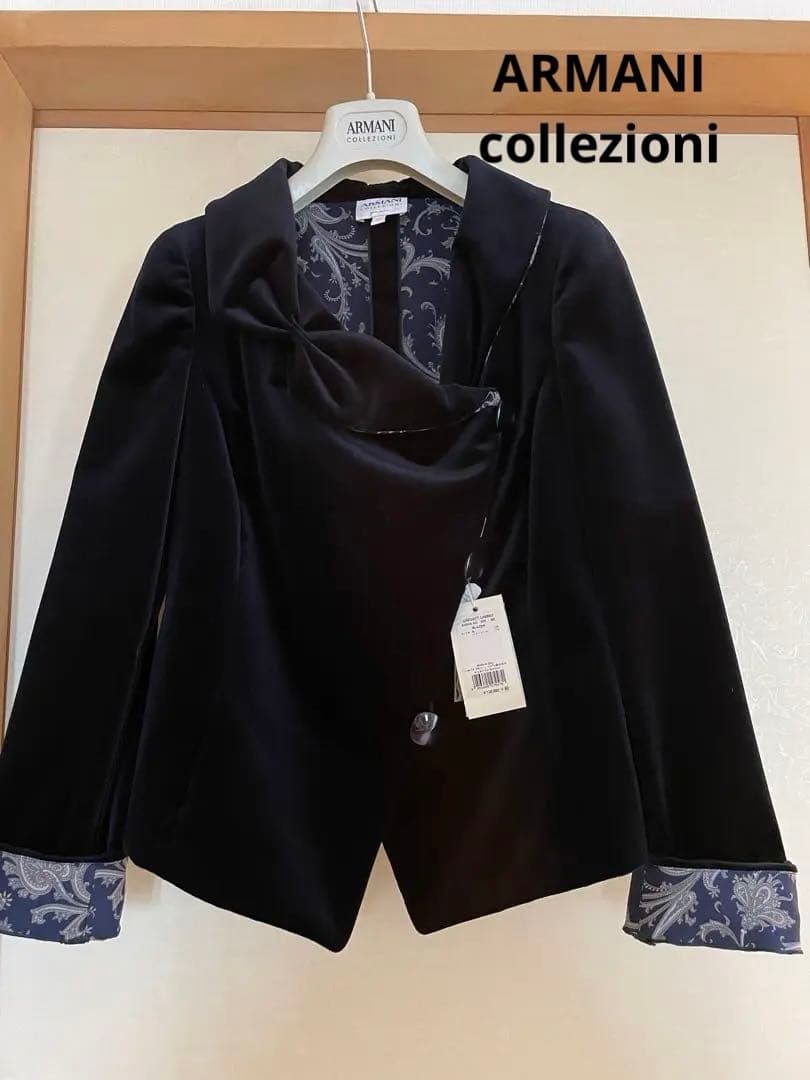 未使用品！ARMANI collezioni ベロアジャケット
