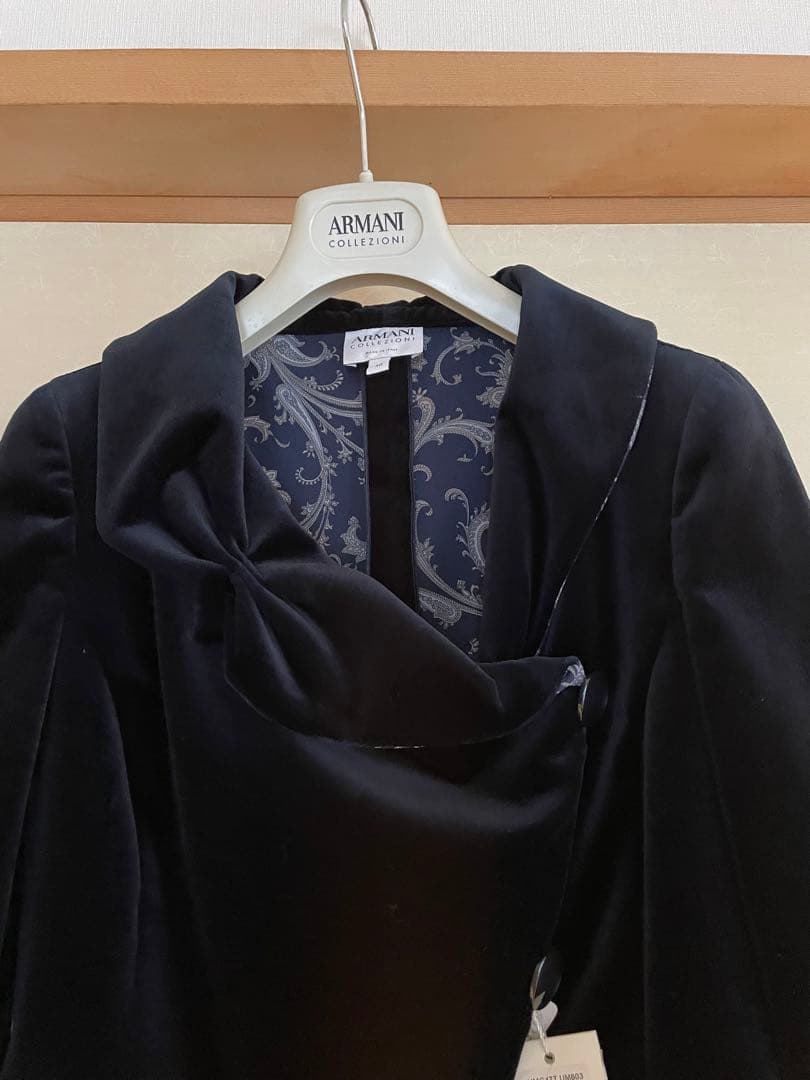 未使用品！ARMANI collezioni ベロアジャケット
