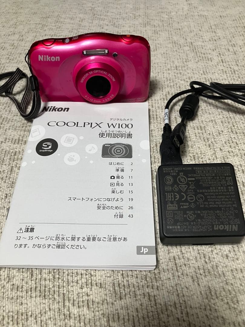 Nikon COOLPIX W100 ピンク