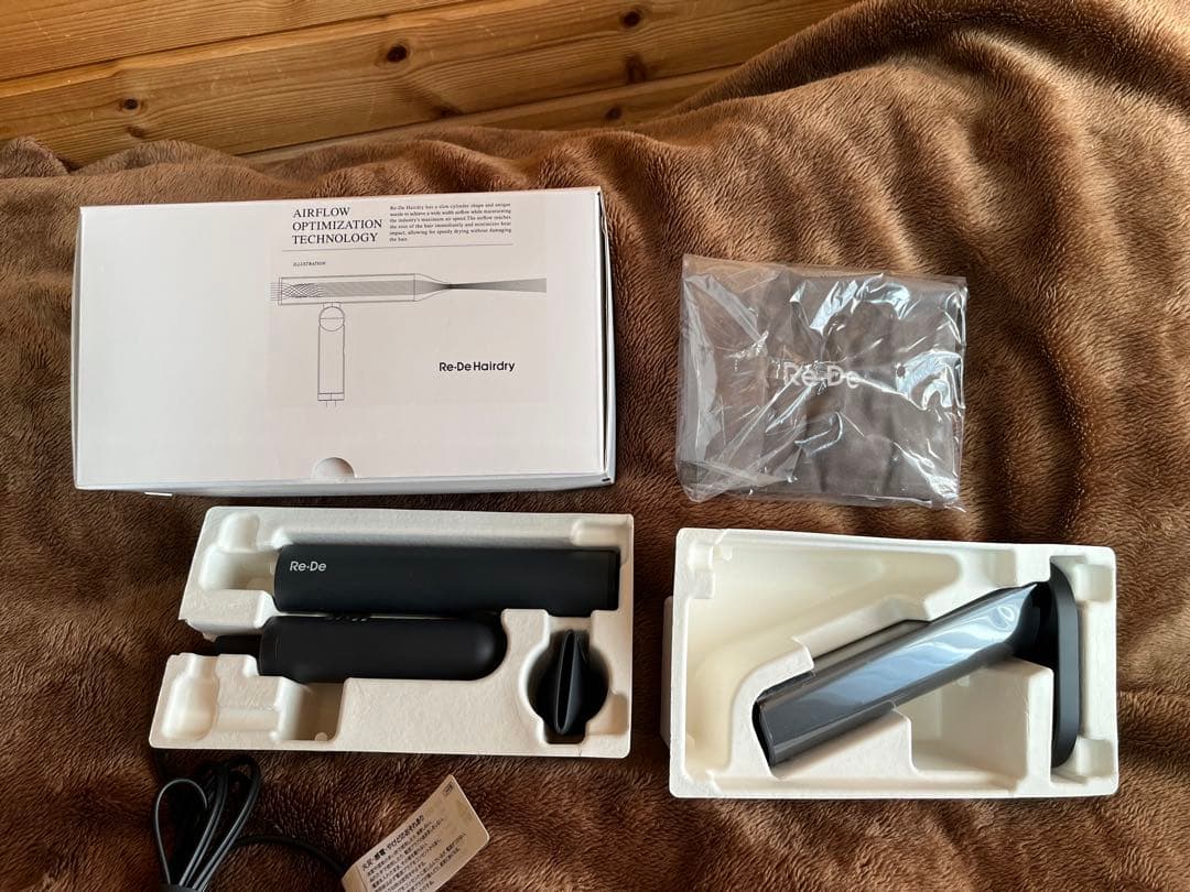 Re・De Hairdry ドライヤー　ブラック