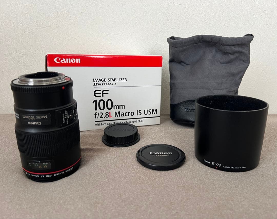 レンズ(単焦点) Canon EF 100mm f/2.8L Macro IS USM