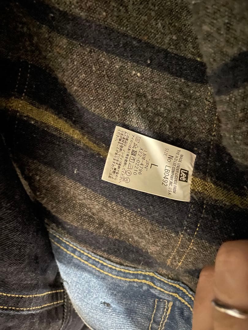 Lee Storm Rider Lサイズ デニムジャケット