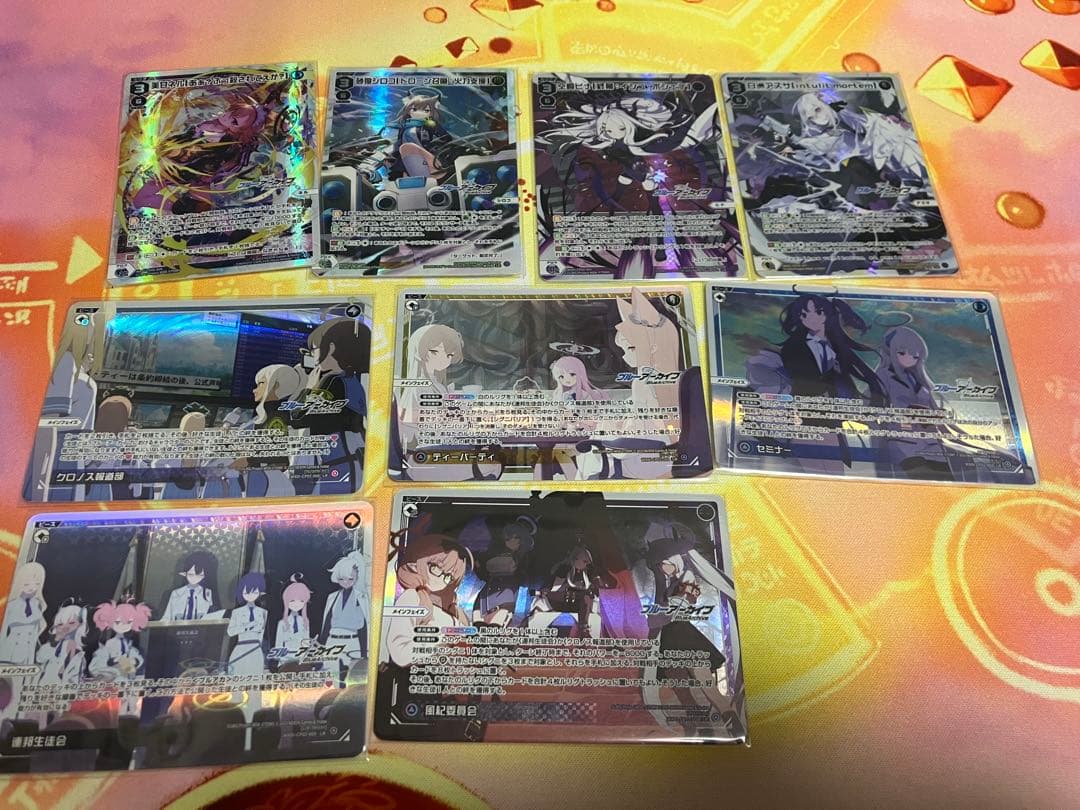 ウィクロス　ブルーアーカイブ　LR SR TKR