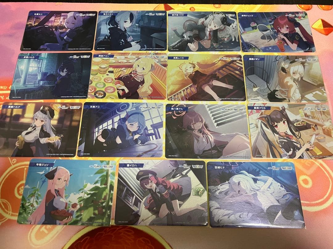 ウィクロス　ブルーアーカイブ　LR SR TKR