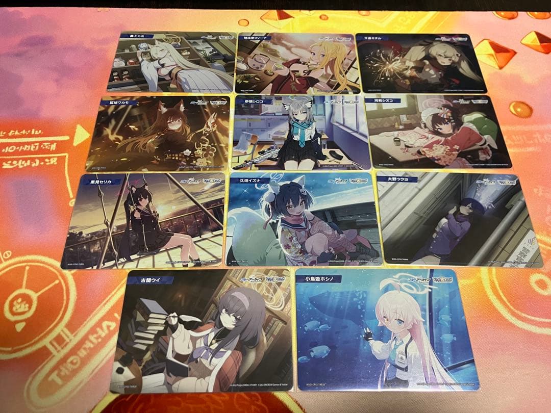 ウィクロス　ブルーアーカイブ　LR SR TKR