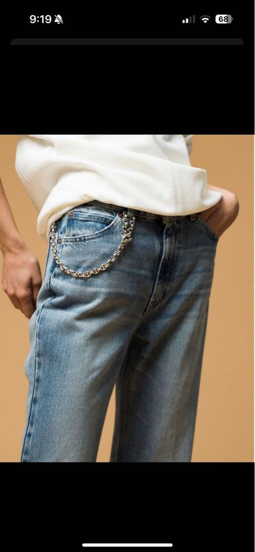 ホーセンブース　ウォレットチェーン 10mm 15inch