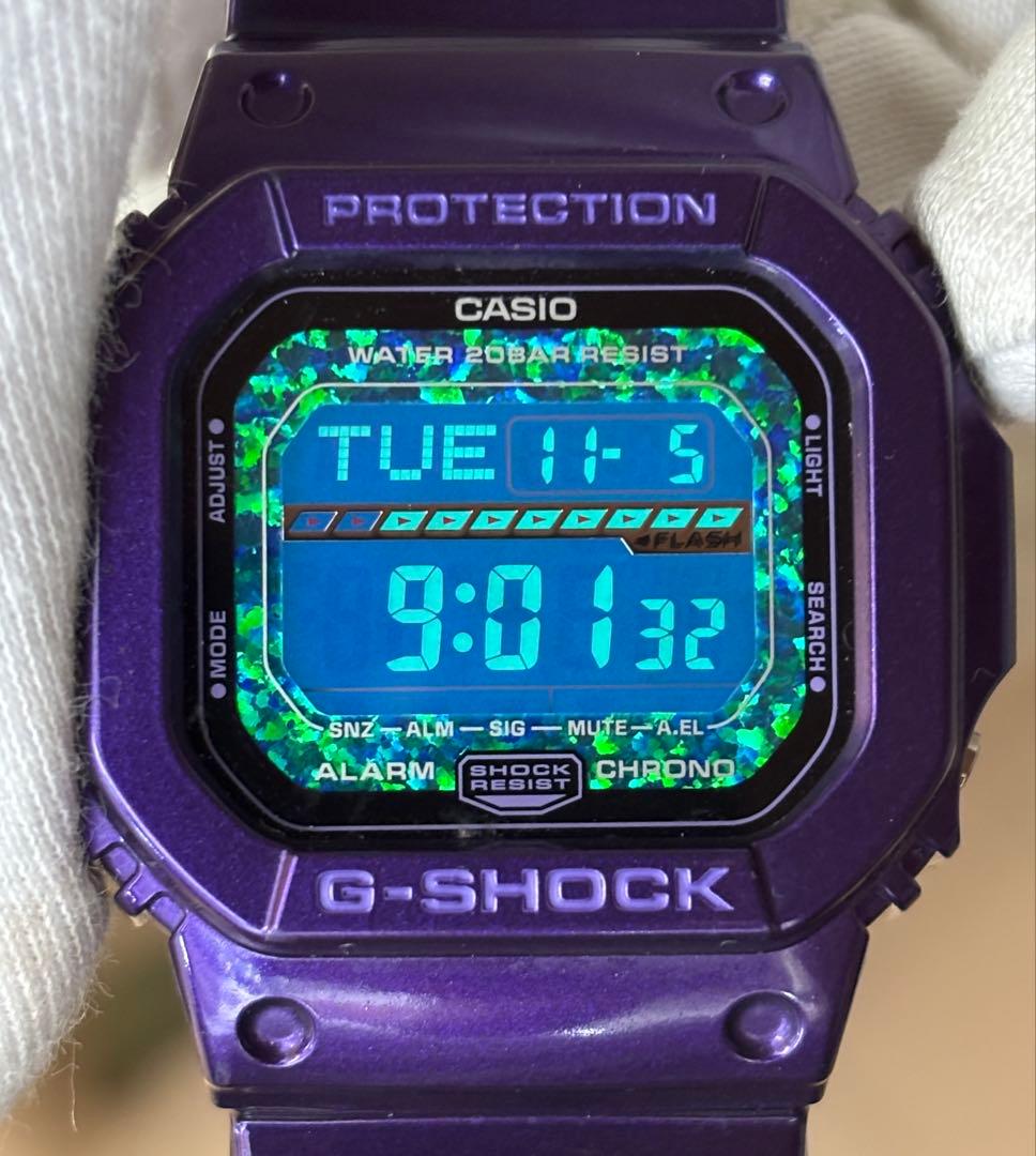 G-SHOCK/GLS-5600/スピード/メタリック/オパール/パープル/レア
