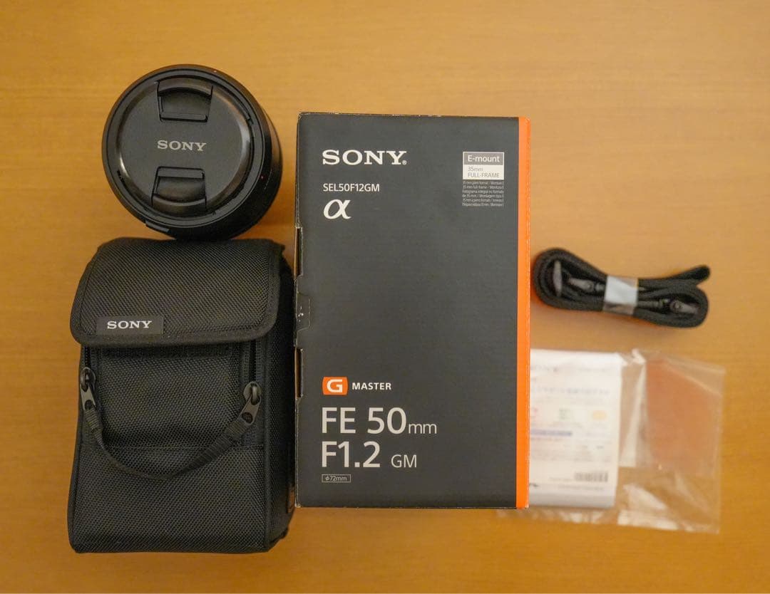 【極美品】SONY FE 50mm F1.2 GM レンズ 単焦点