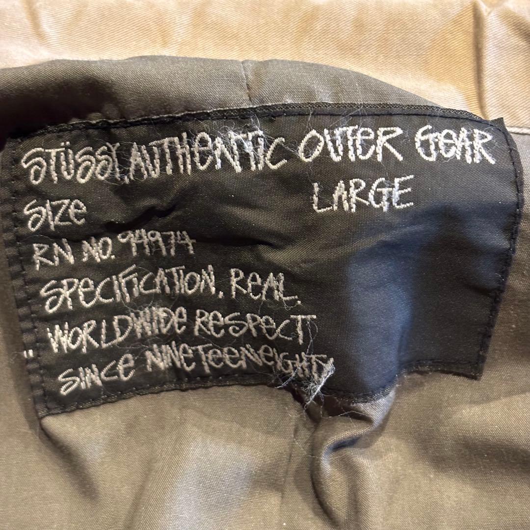 ジャケット・アウター 00s old Stussy M-65 field jacket beige L