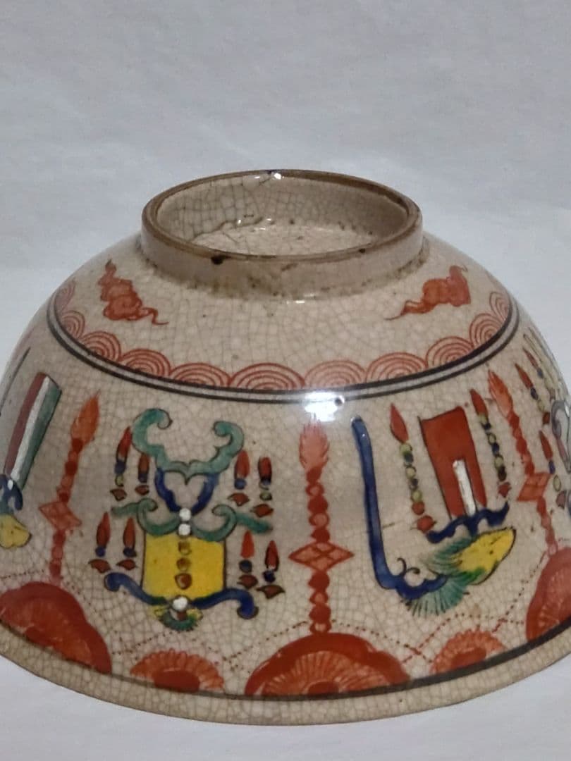 骨董　古犬山焼　鉢　古美術