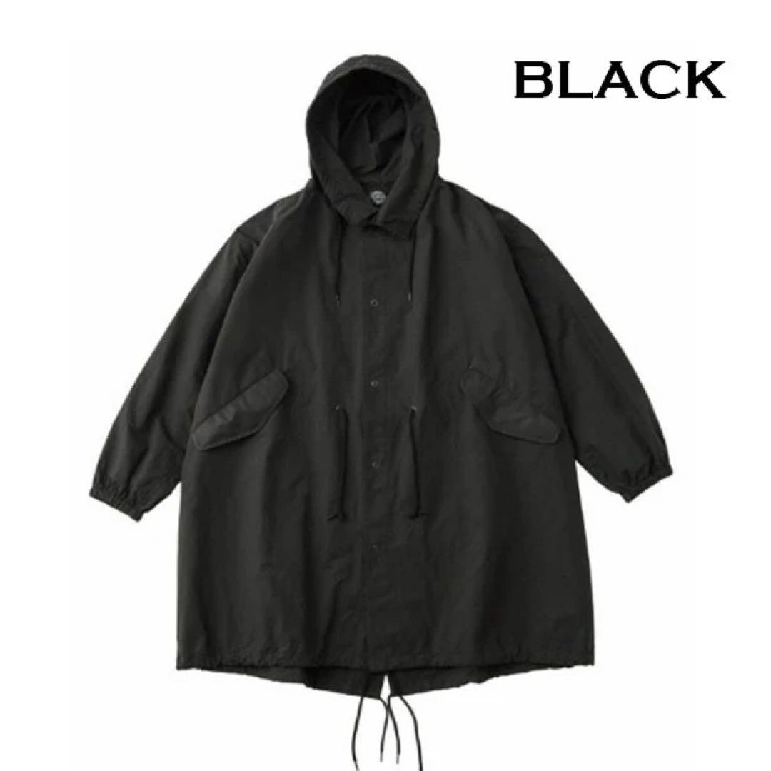 Porter Classic ウェザーミリタリーコート BLACK 2