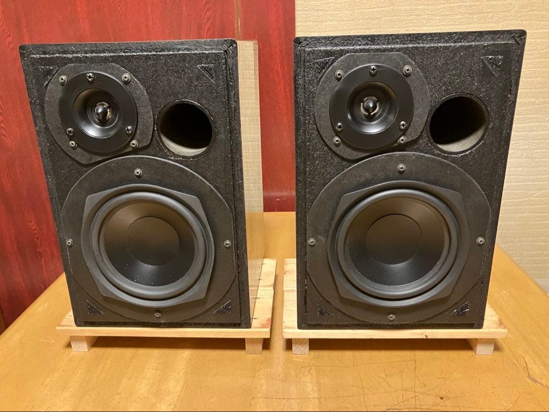 JBLウーハー 国産ホーンツィーター 国産古箱 自作スピーカー