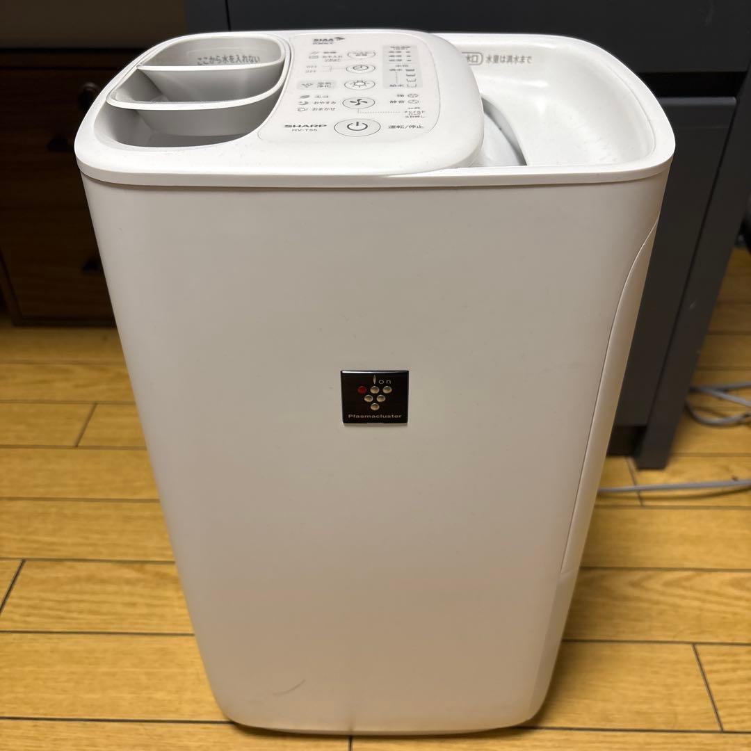 SHARP 加湿器 HV-T55-W ホワイト
