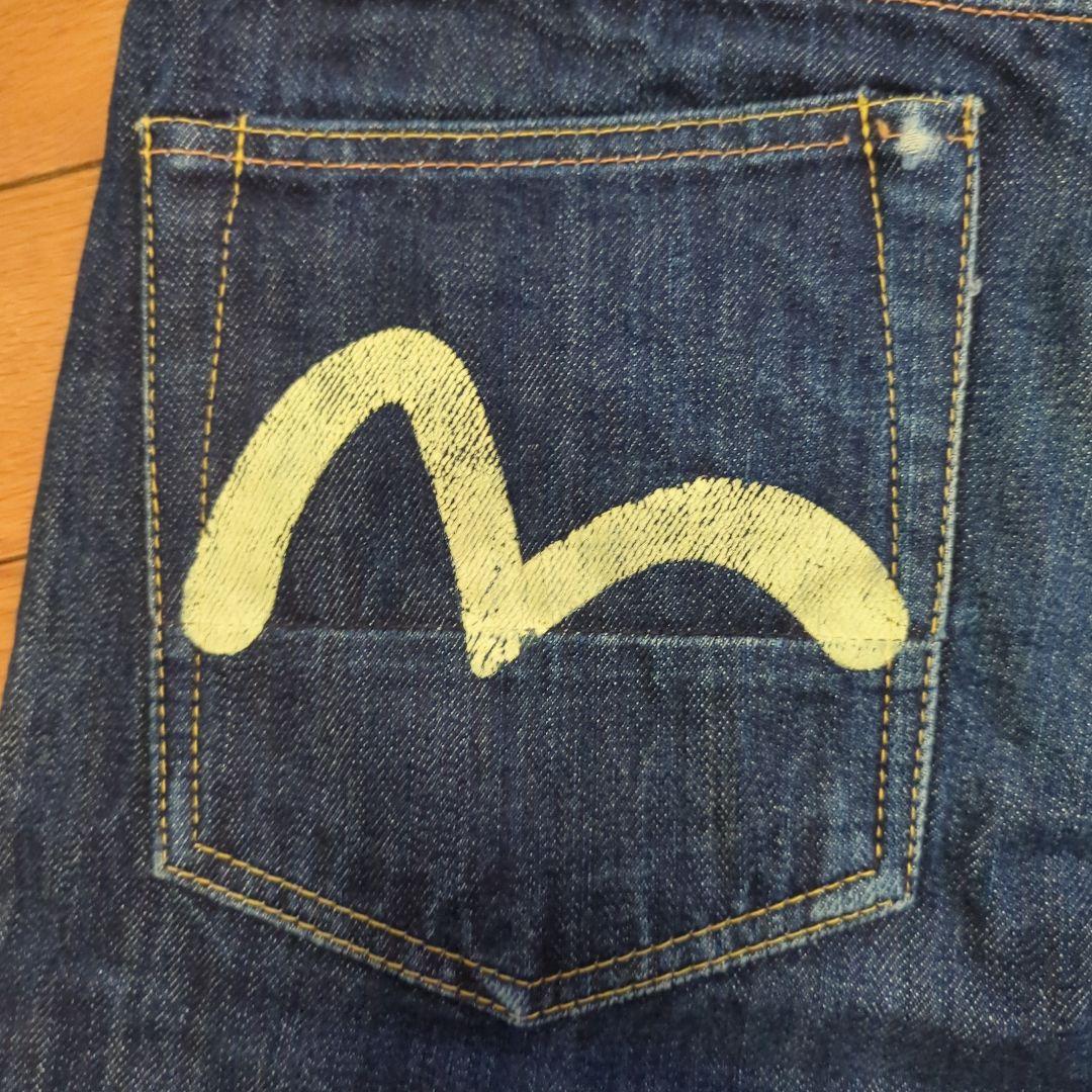EVISU デニム　かもめペイント　エヴィス　えびす