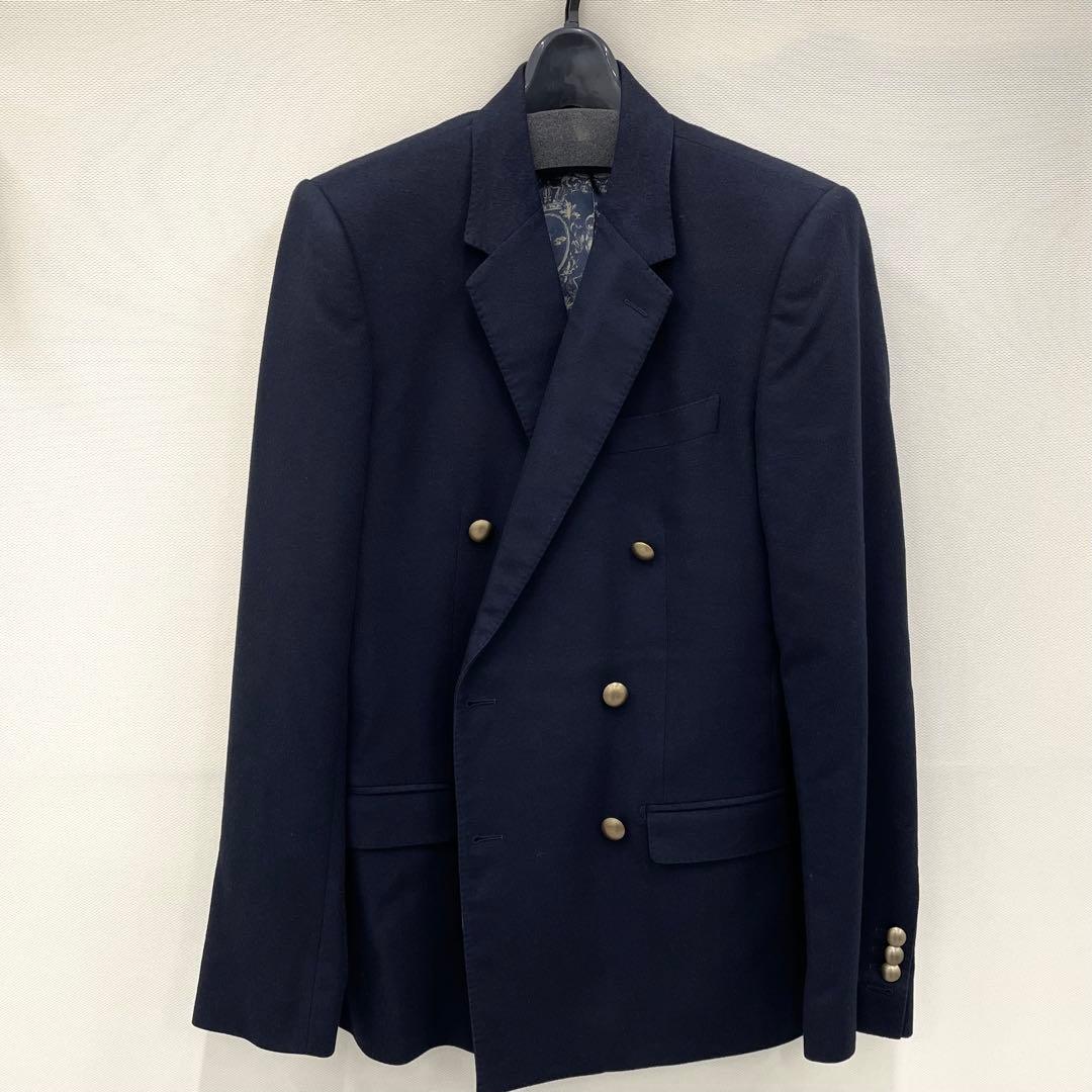 DOLCE & GABBANA ネイビー テーラードジャケット