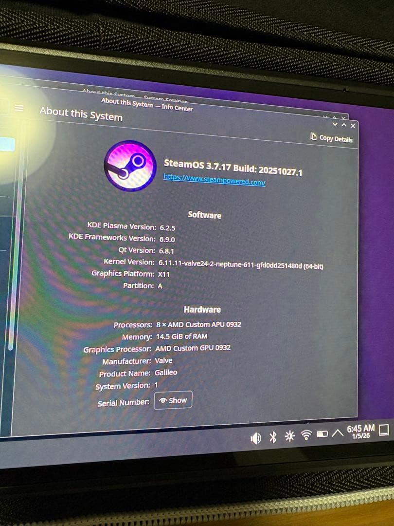 その他 Steamdeck oled 512GB