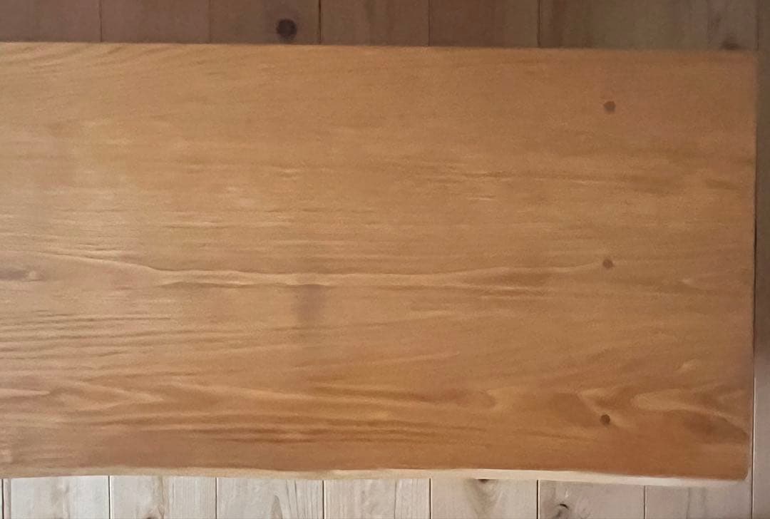 k*m様 頑固おやじ製　栗無垢材　東北の栗の木で作ったTVボード　オイル仕上げ