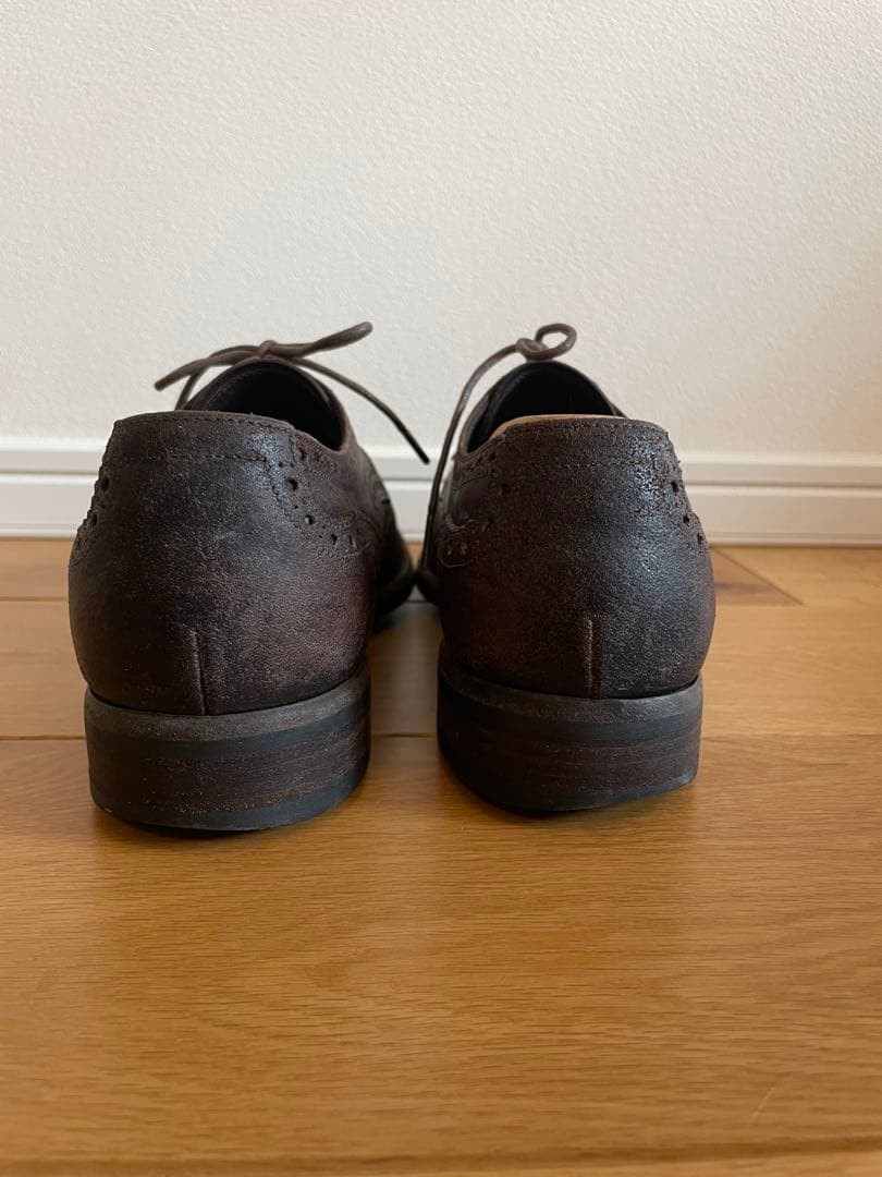 PRADA メダリオン ウイングチップ ヴィンテージ加工