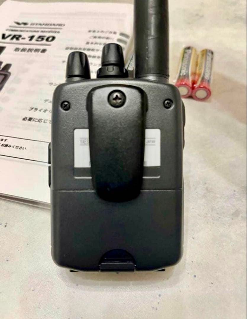 STANDARD VR-150 コメットアンテナ付き 新品単3アルカリ電池付き