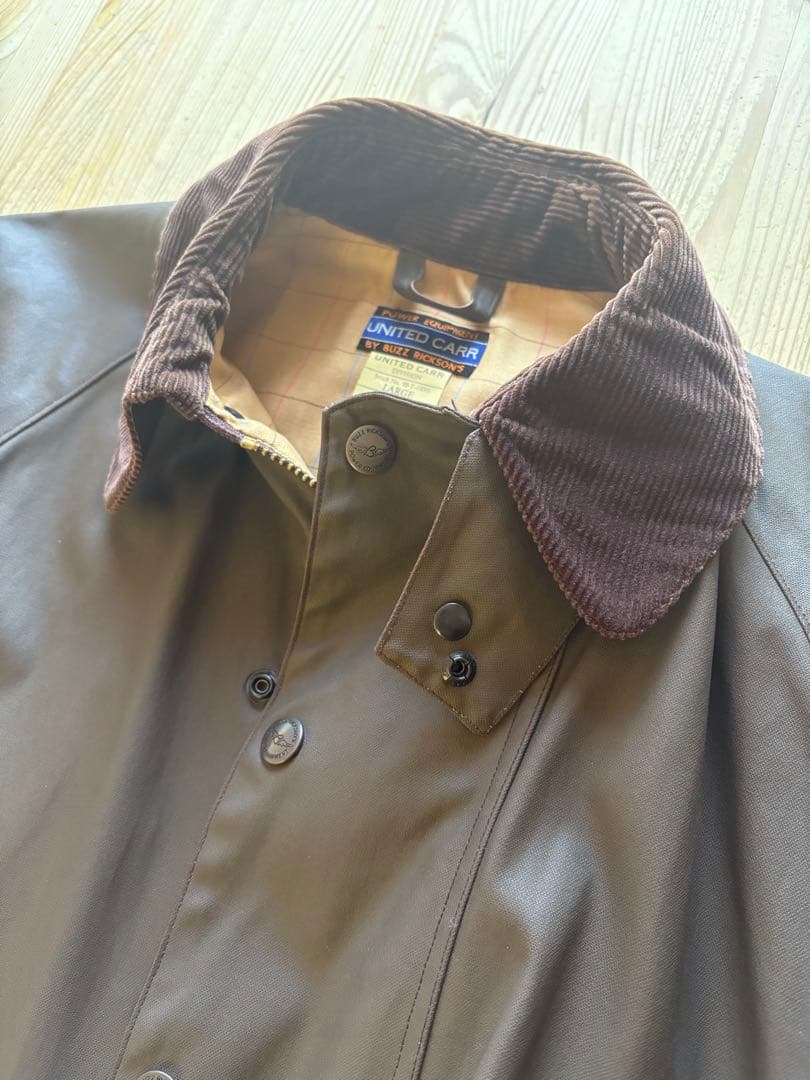 ユナイテッドカー　バズリクソンズ　ラバーコート　ジャケット　マッキントッシュ