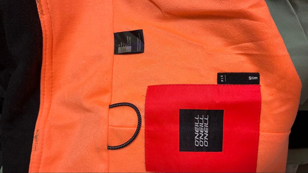 【中古】O'Neill スノーボードオーバーオール オリーブグリーン