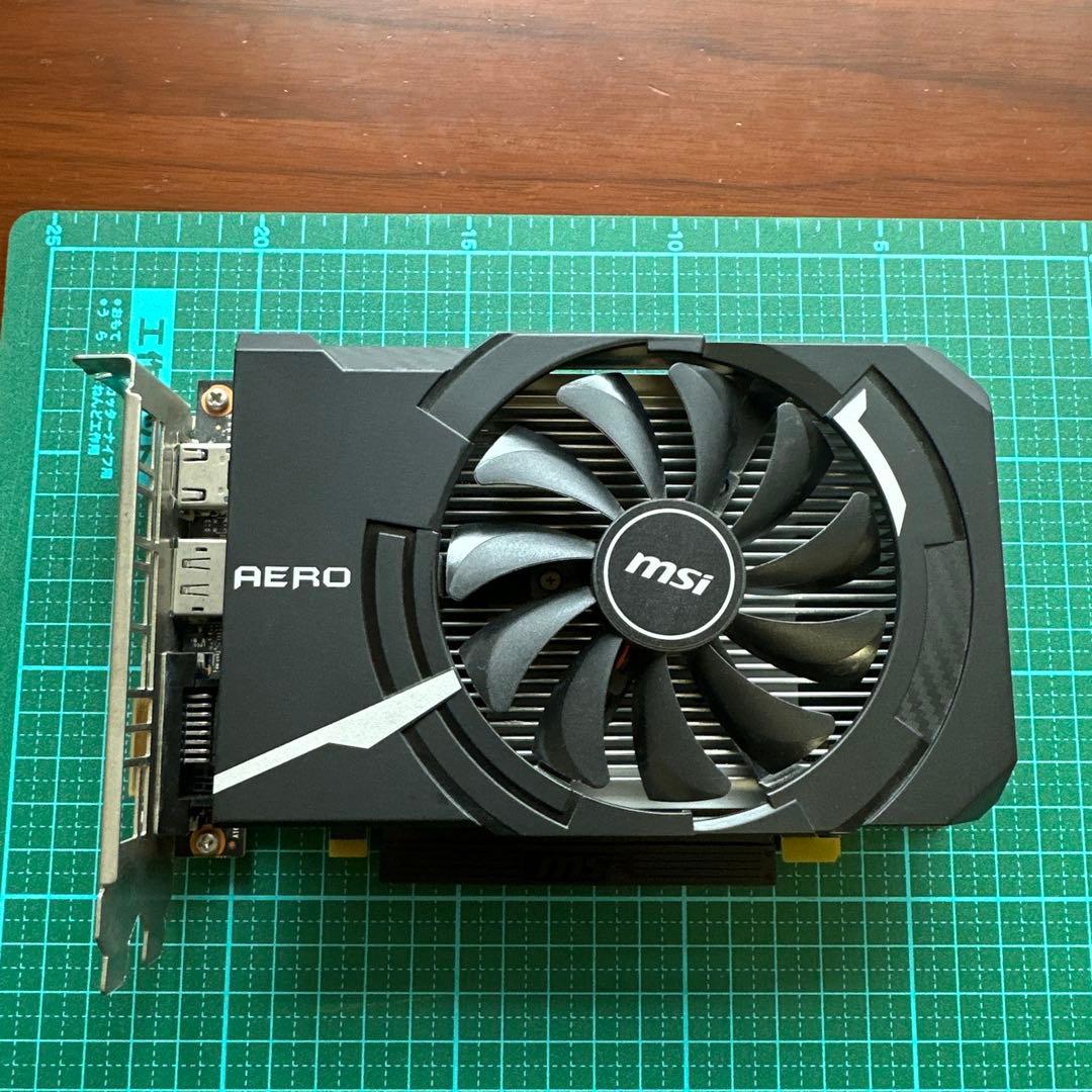 グラフィックボード・グラボ・ビデオカード MSI Geforce GTX 1650 AERO ITX 4G OC