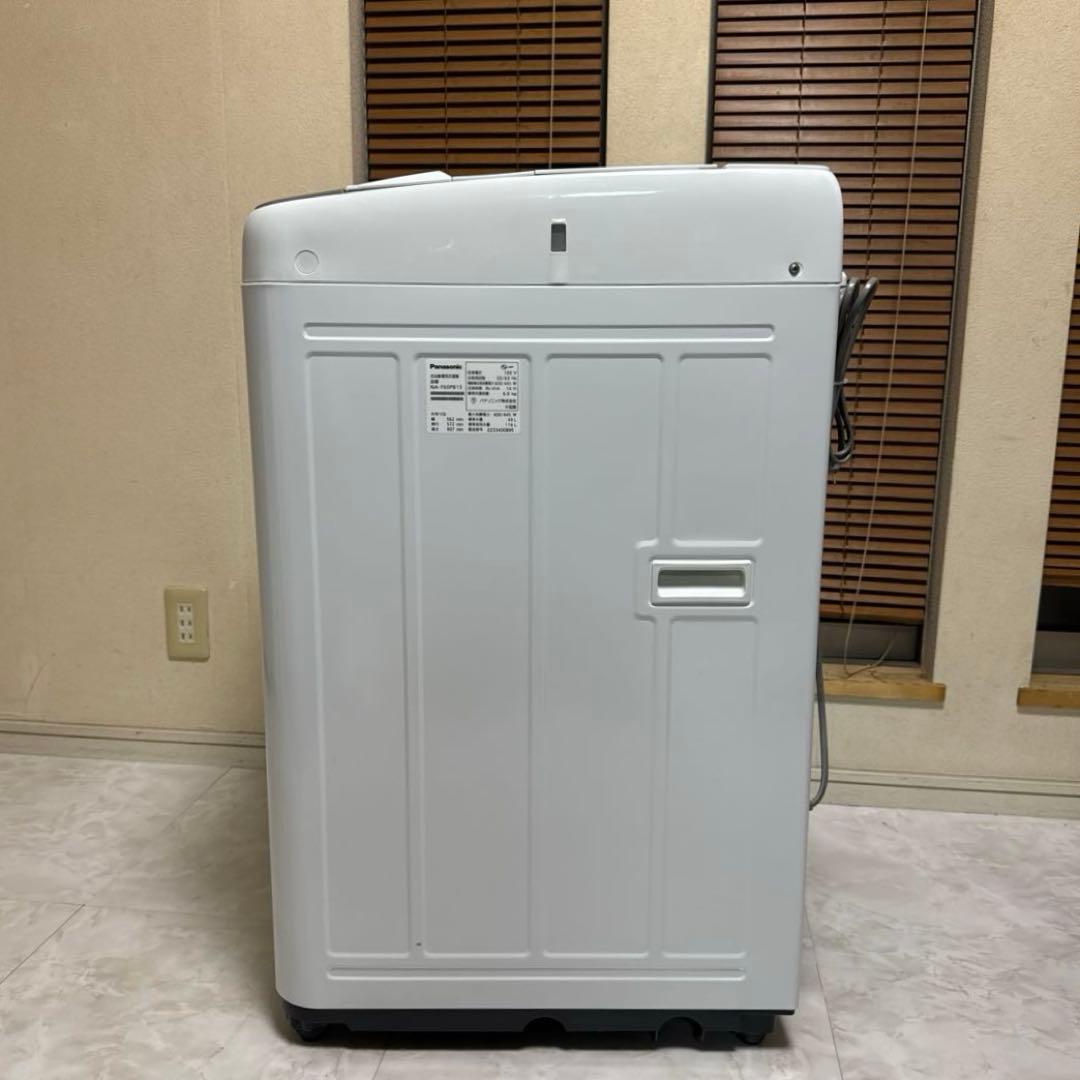 美品 Panasonic 2022年 洗濯機 6kg 人気シリーズハイモデル