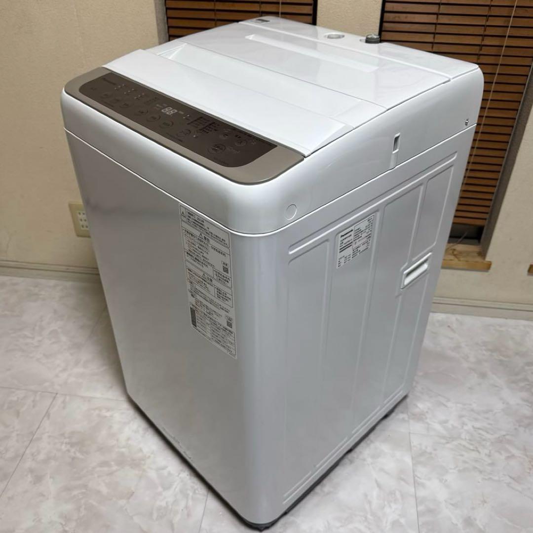 美品 Panasonic 2022年 洗濯機 6kg 人気シリーズハイモデル