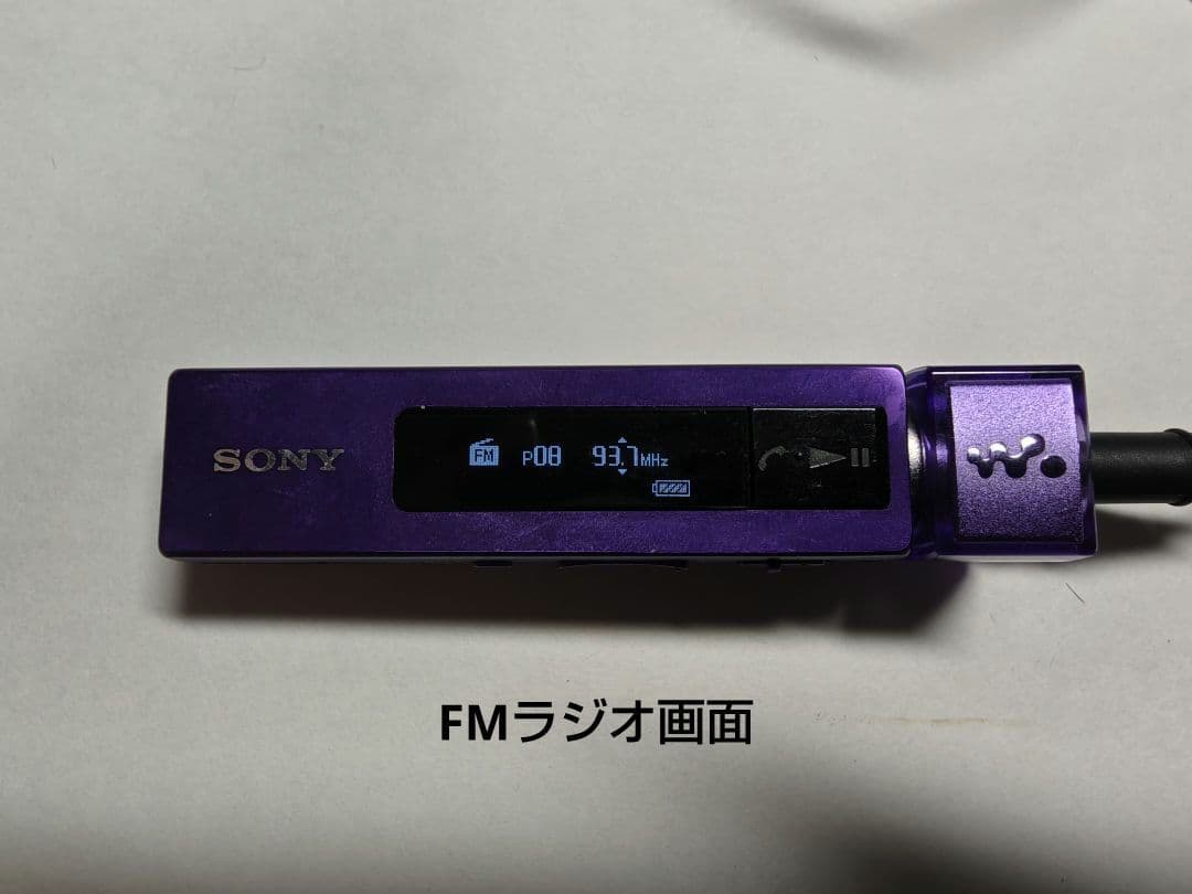 SONY ウォークマン NW-M505 16GB バイオレット