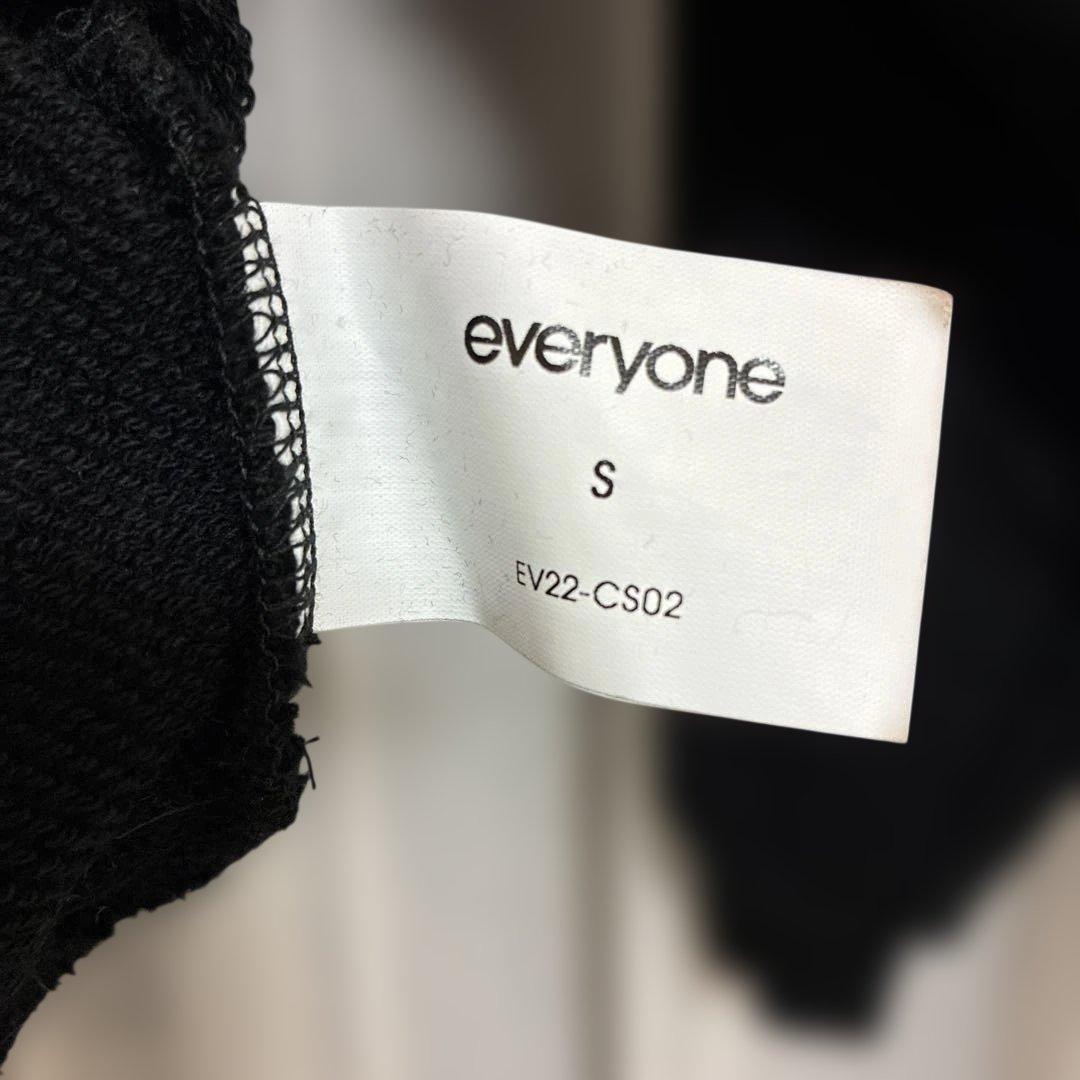 everyone ブラック スウェット S