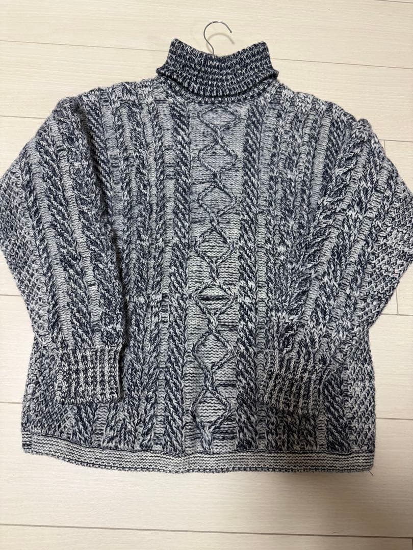 Guernsey Woollens タートルネックセーター M