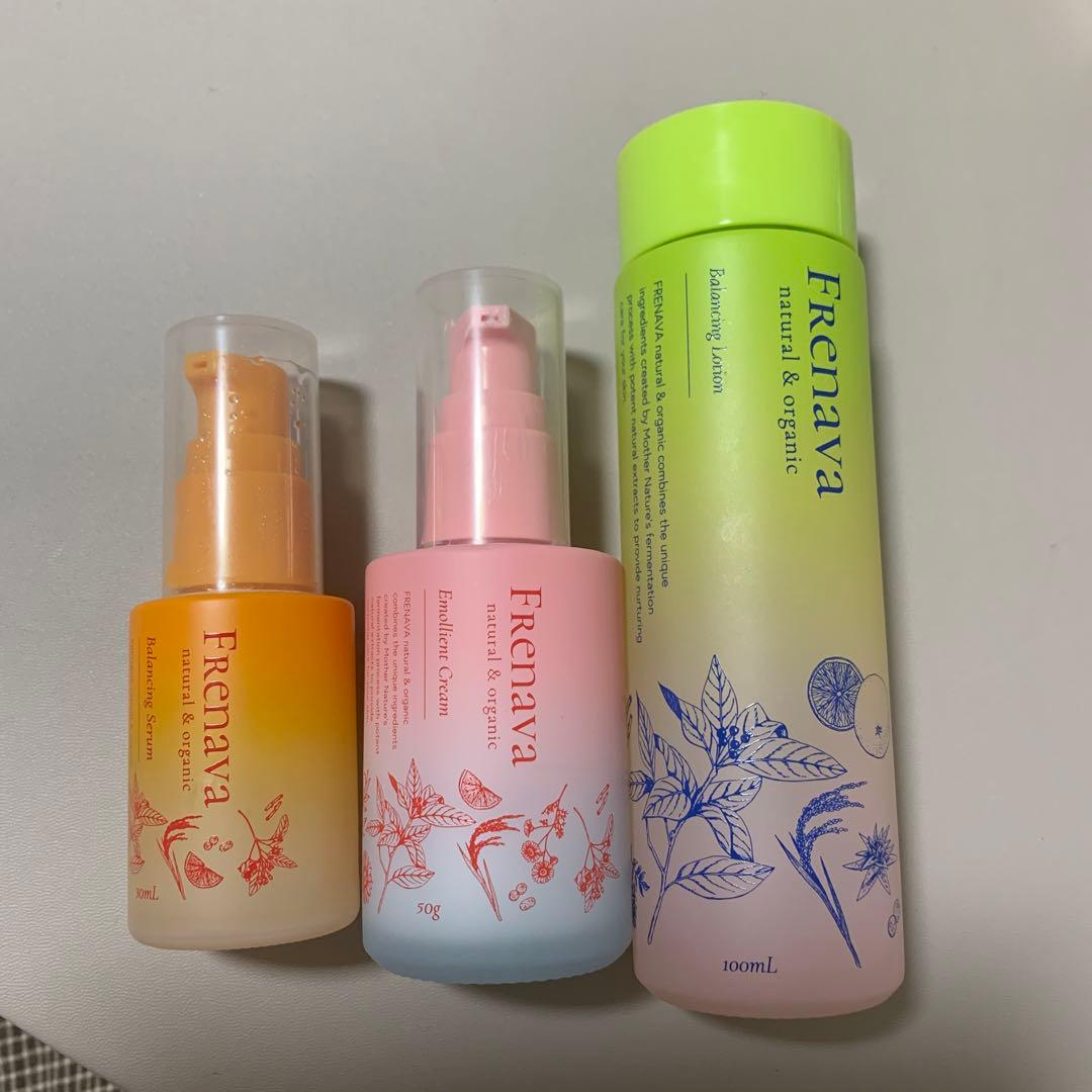 FRenava 化粧水、美容液、クリームセット