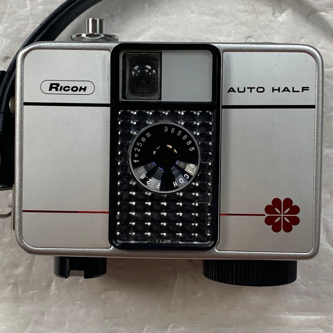 RICOH AUTO HALF E リコー オートハーフ E レッドフラワー