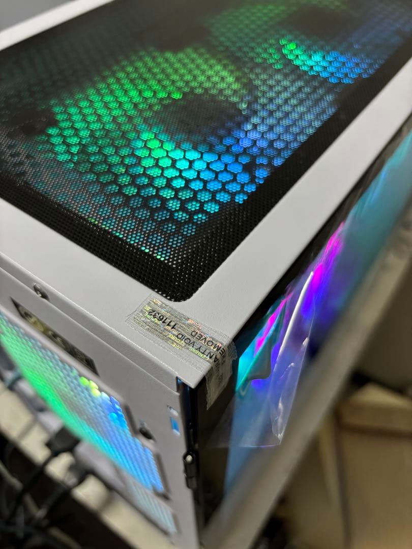 【動作保証付】Windows11正式対応　白ゲーミングPC