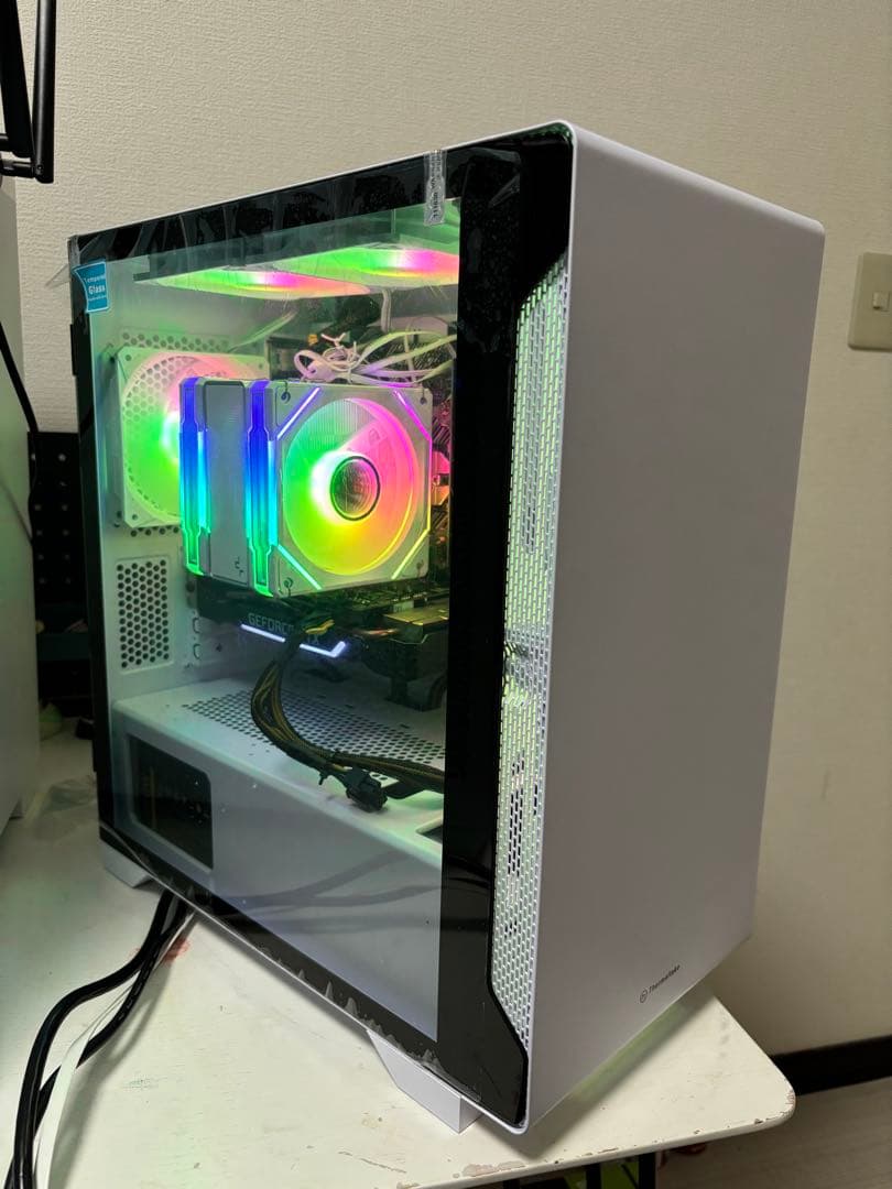 【動作保証付】Windows11正式対応　白ゲーミングPC