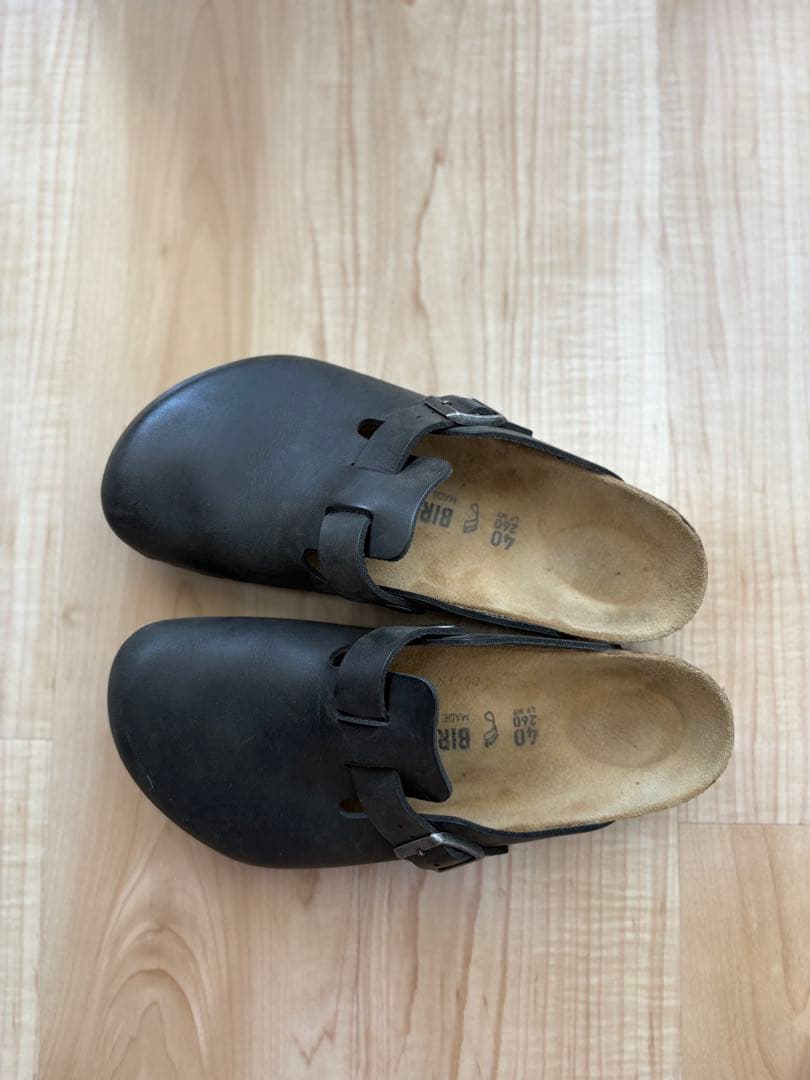 BIRKENSTOCK BOSTON /オイルドレザー　ブラック40