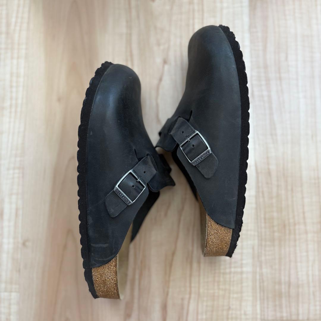 BIRKENSTOCK BOSTON /オイルドレザー　ブラック40