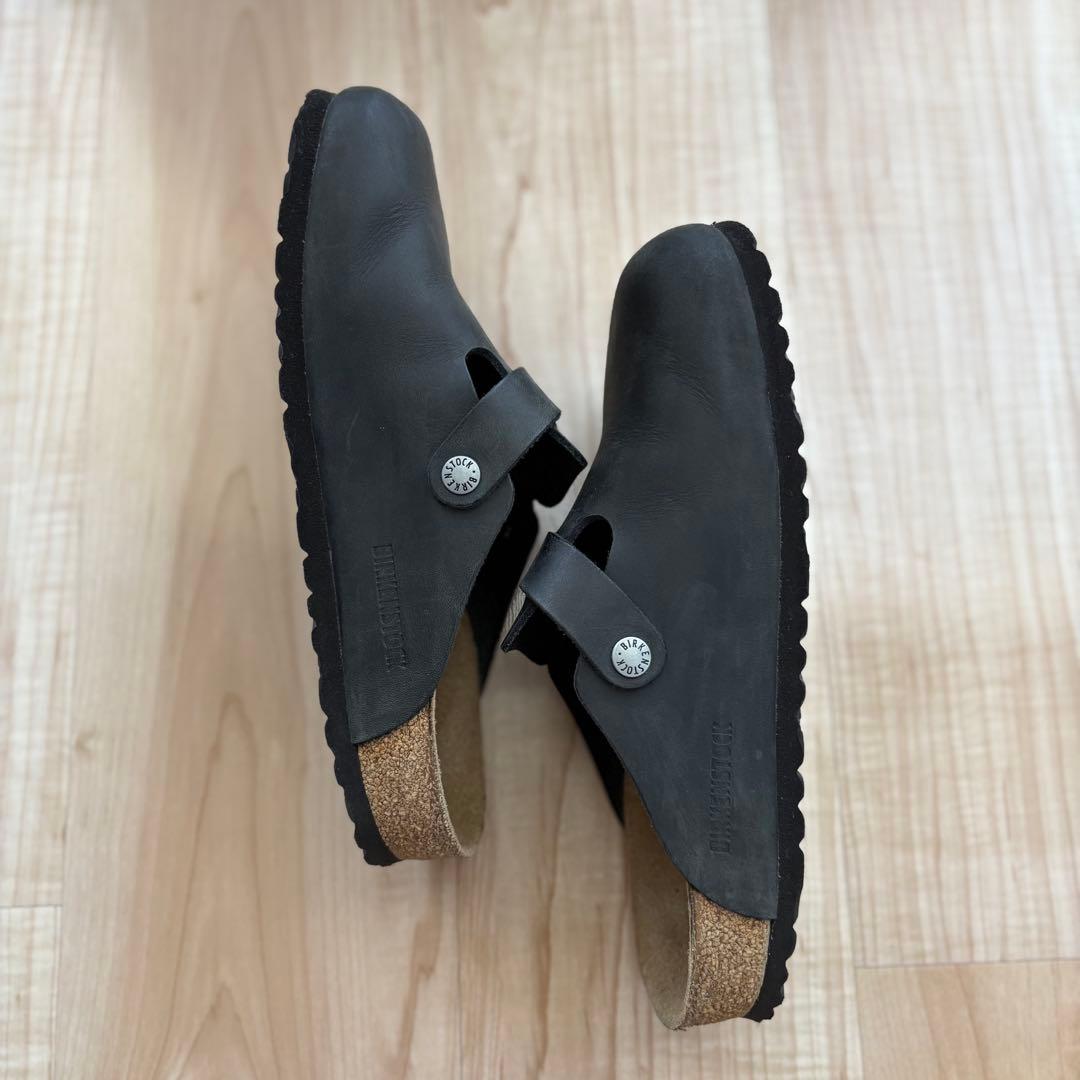 BIRKENSTOCK BOSTON /オイルドレザー　ブラック40