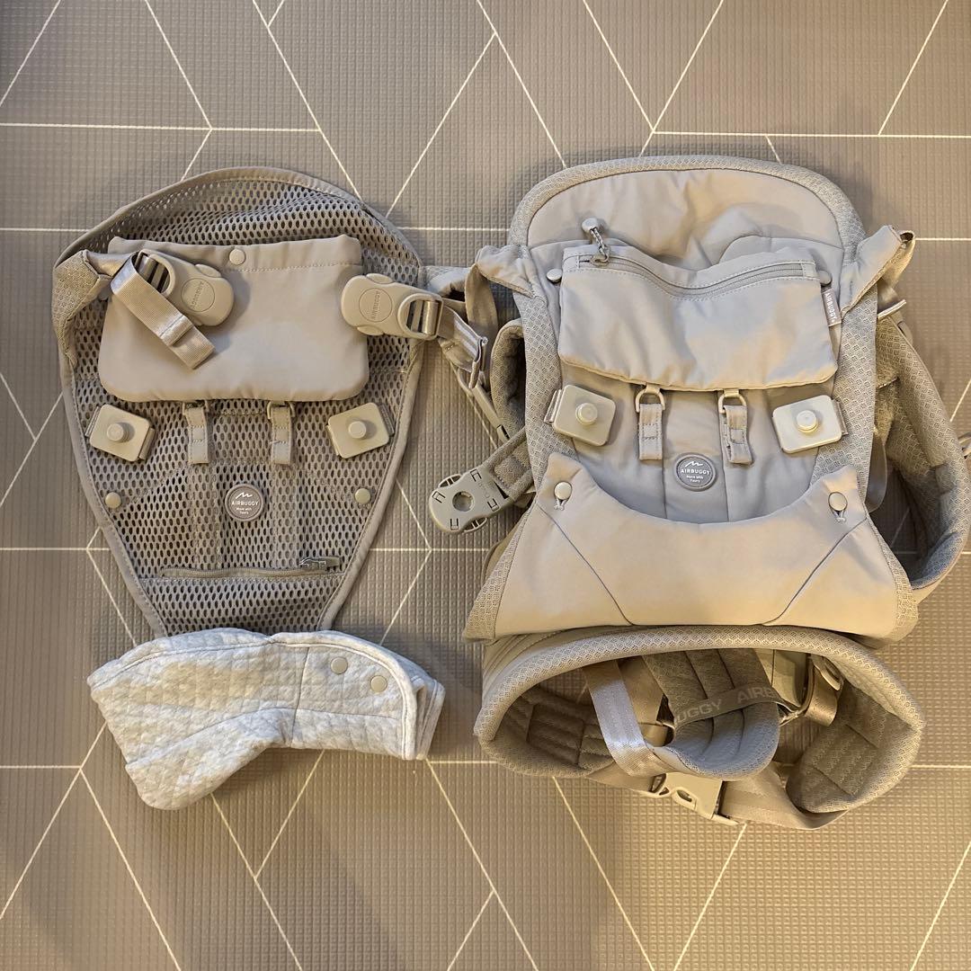 エアバギー・ベビーキャリア ベーシックカバー　メッシュカバー付き