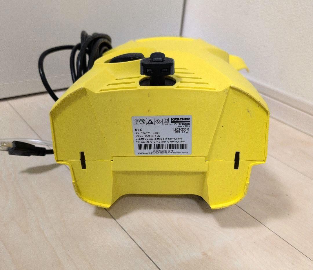 【美品】　ケルヒャー　高圧洗浄機　K1X オプションパーツ付き
