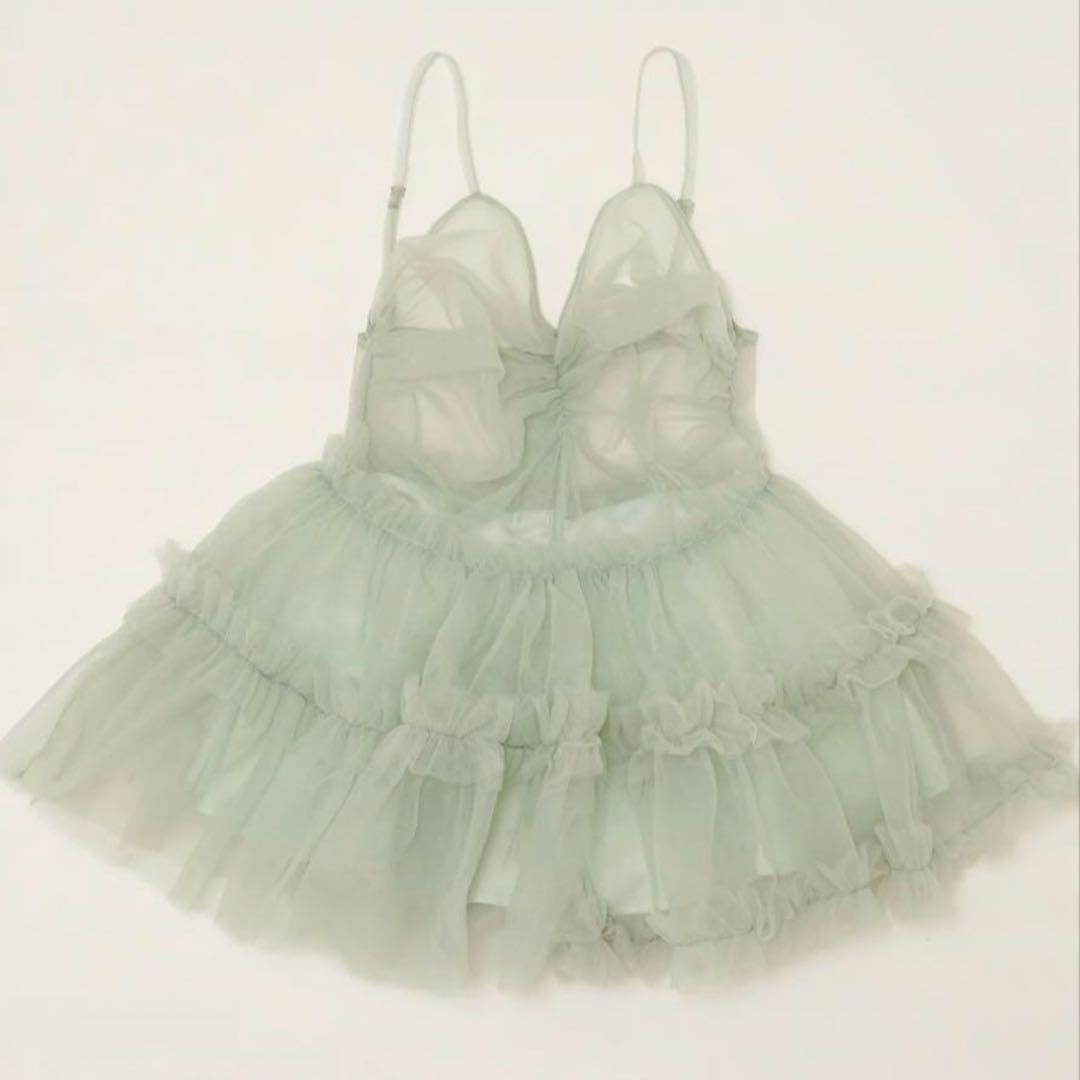 fairy tulle peplum tops トリートユアセルフ