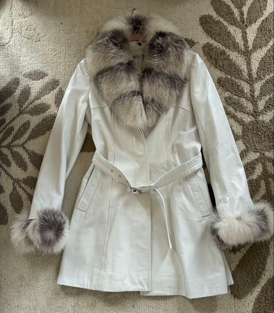 BALMAIN ファーコート