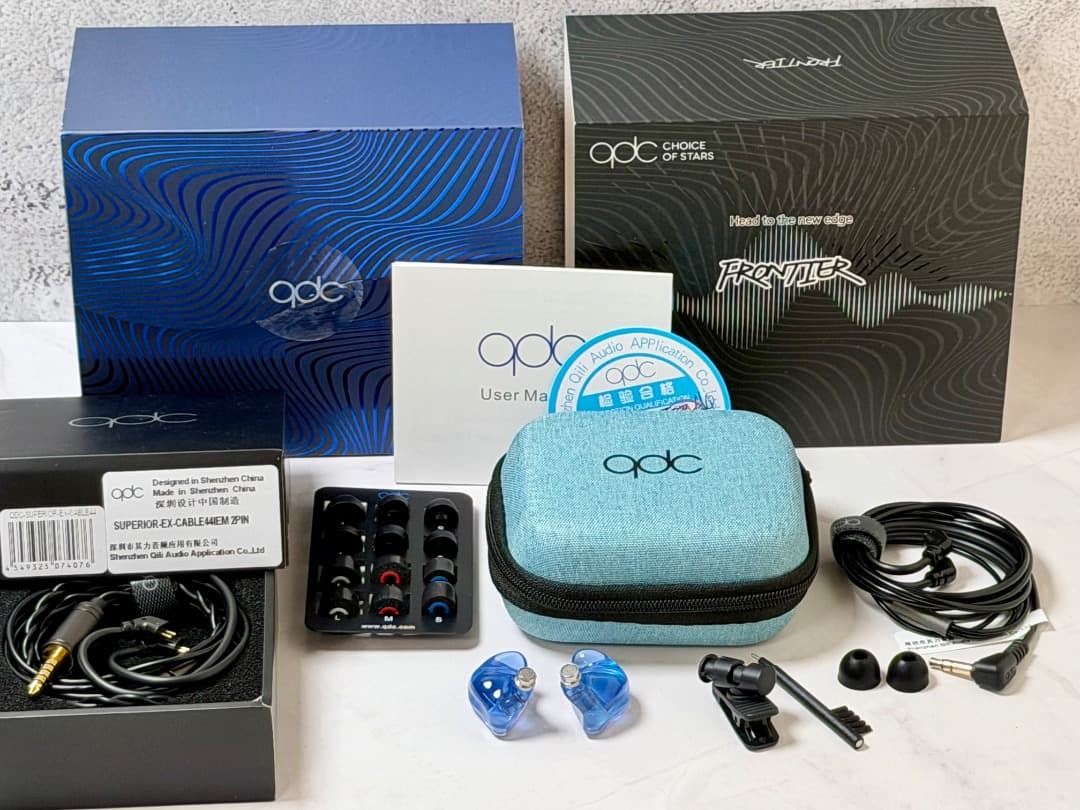 【美品】QDC FRONTIER 4.4mmバランスケーブル セット